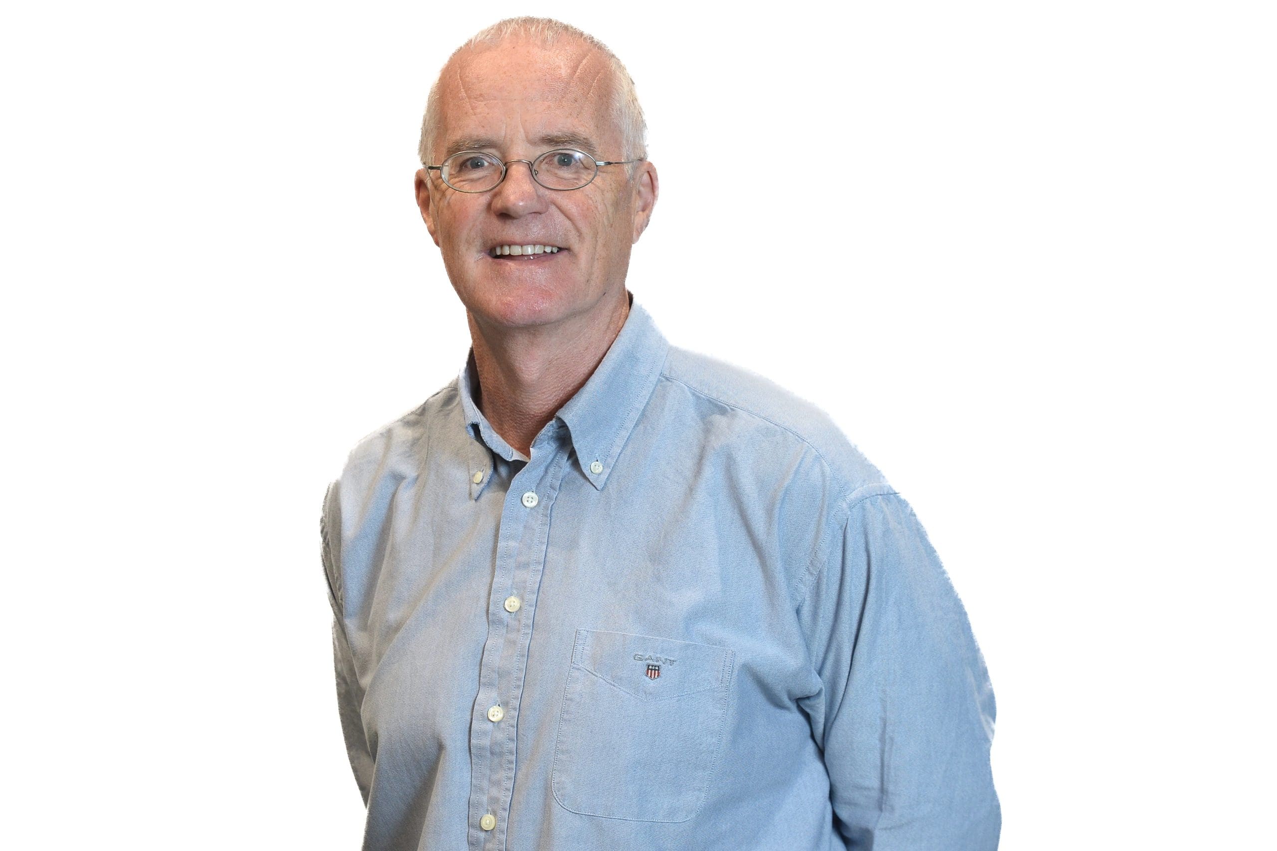 A headshot of Colm Lundy